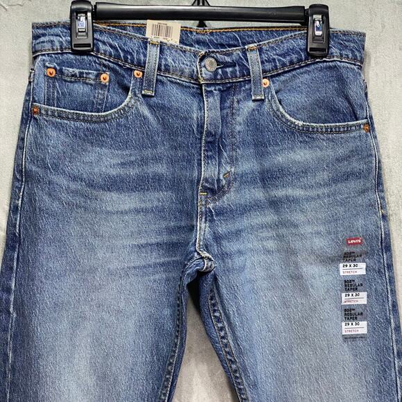 LEVIS Flex Men's 50 Regular Fit Stretch Taper Jeans SZ 29X30 - Picture 3 of 10